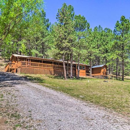 Quiet Cloudcroft Cabin With Porch And Gas Grill! 外观 照片